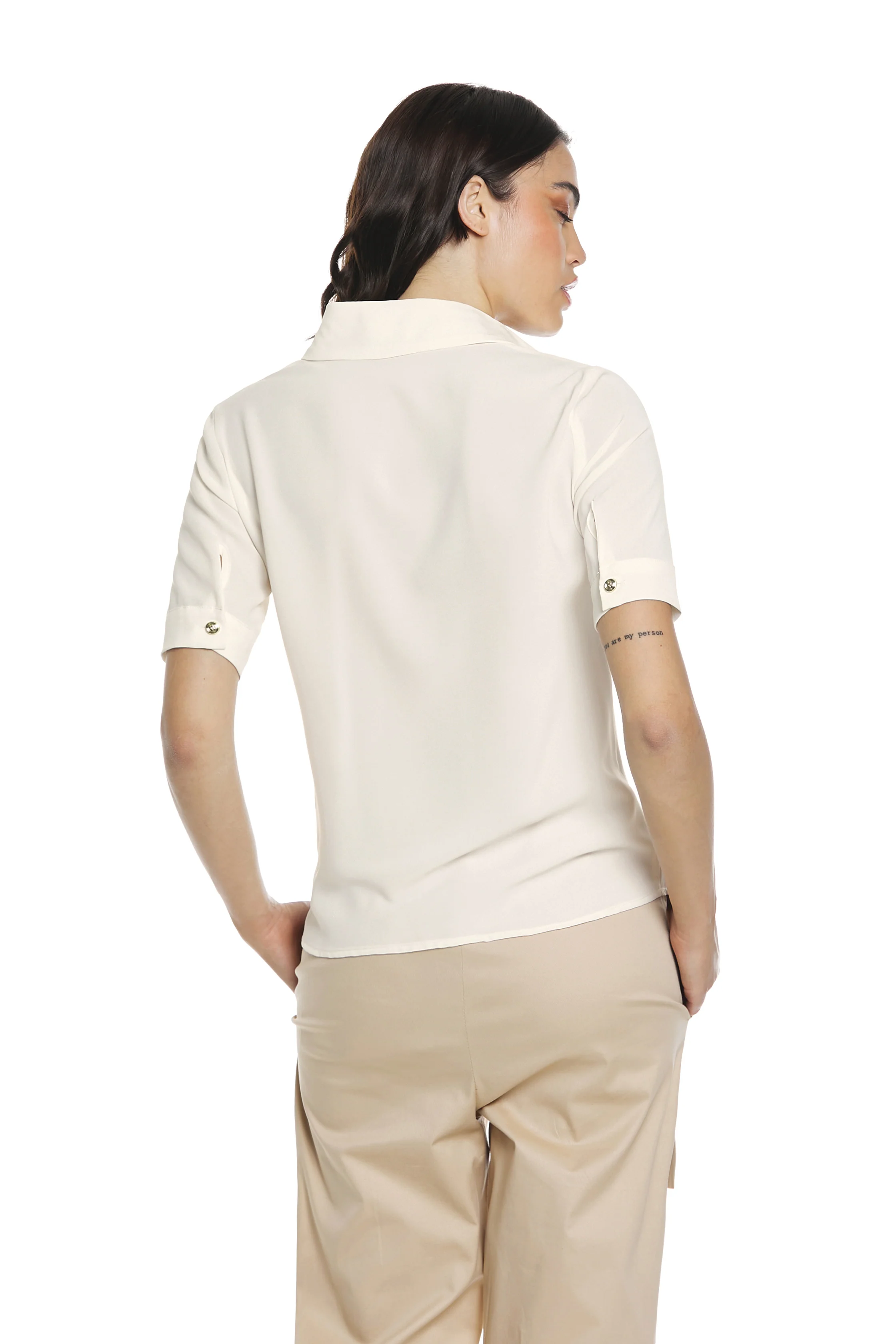 Camicia GAIOSA mezza manica con tasche più patte - Image 4