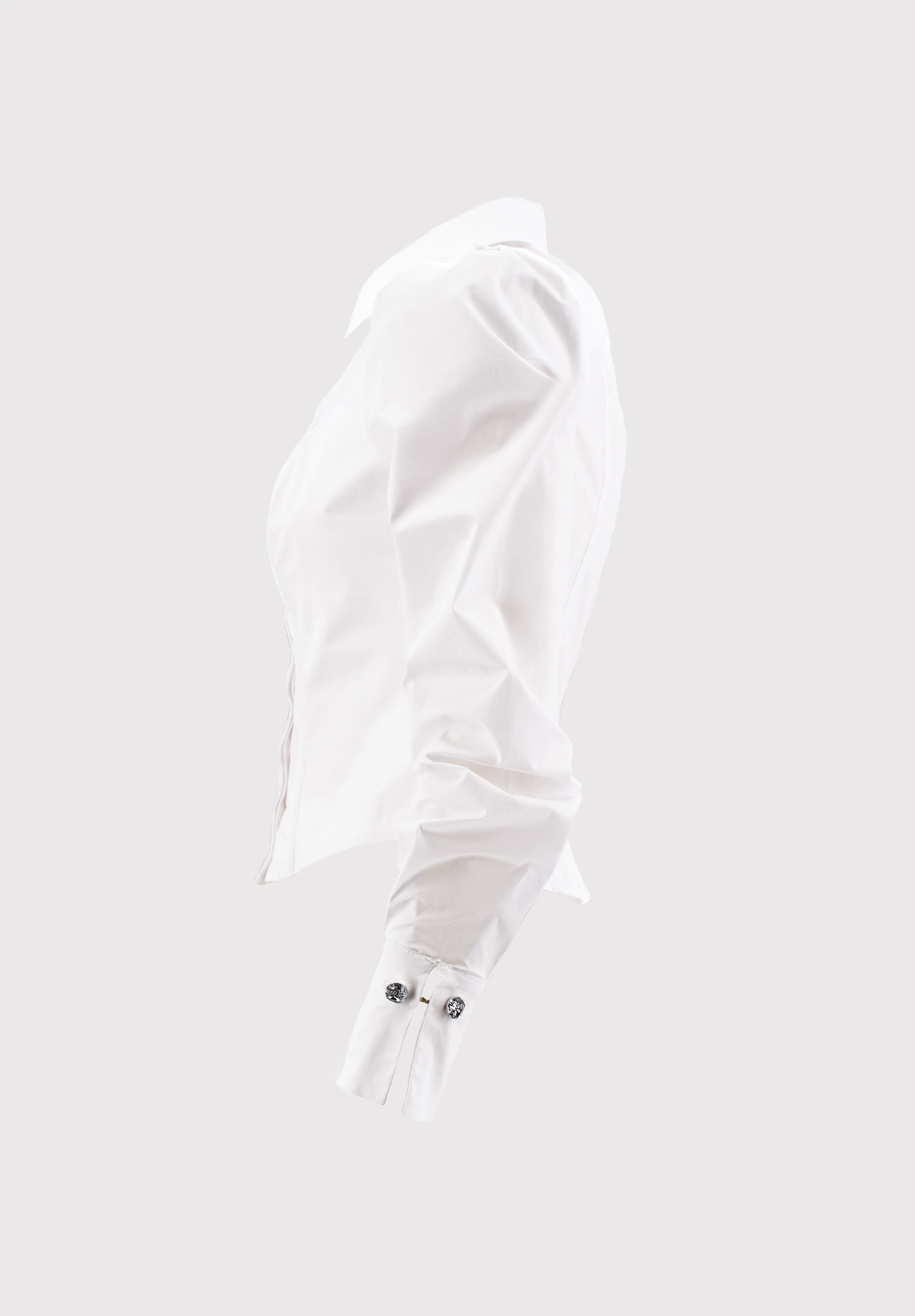 Camicia ZOSMAE con apertura sul seno e bottoni gioiello - Image 6