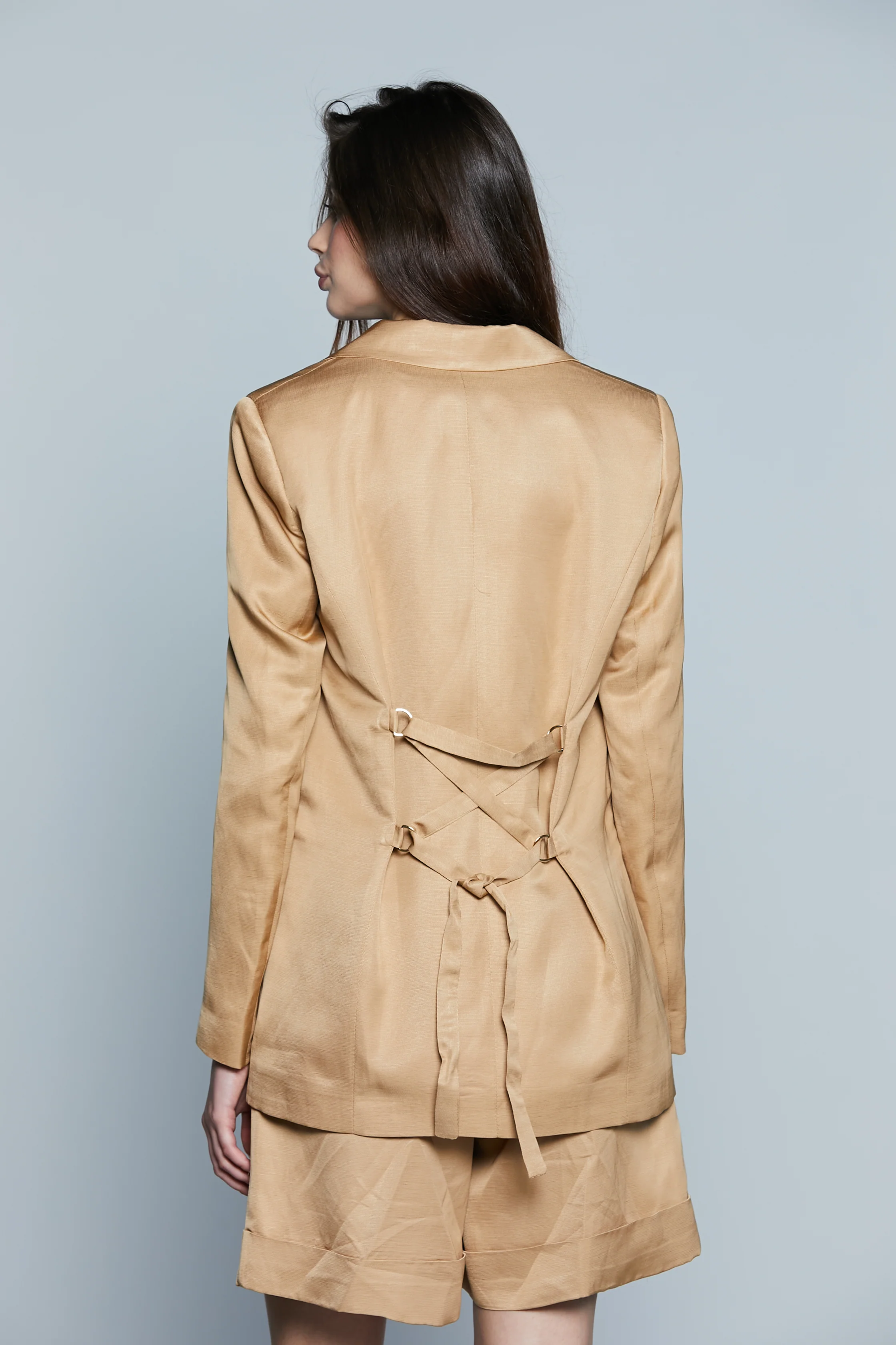 Giacca COLADA M/L 1 Bottone con Tasche più Patte più Stringhe Schiena - Image 3