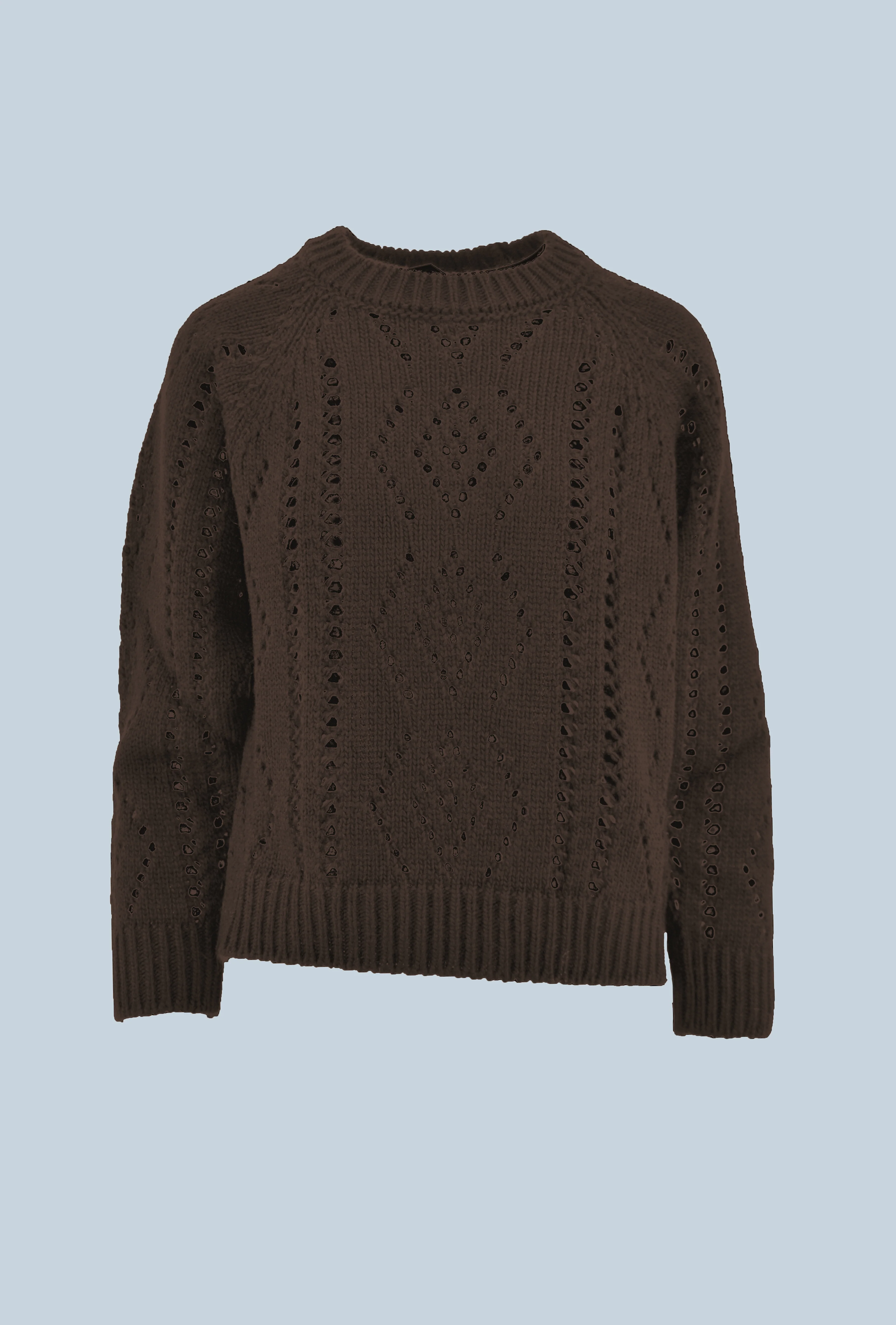 Maglia SEVER manica lunga raglan traforata - Image 3
