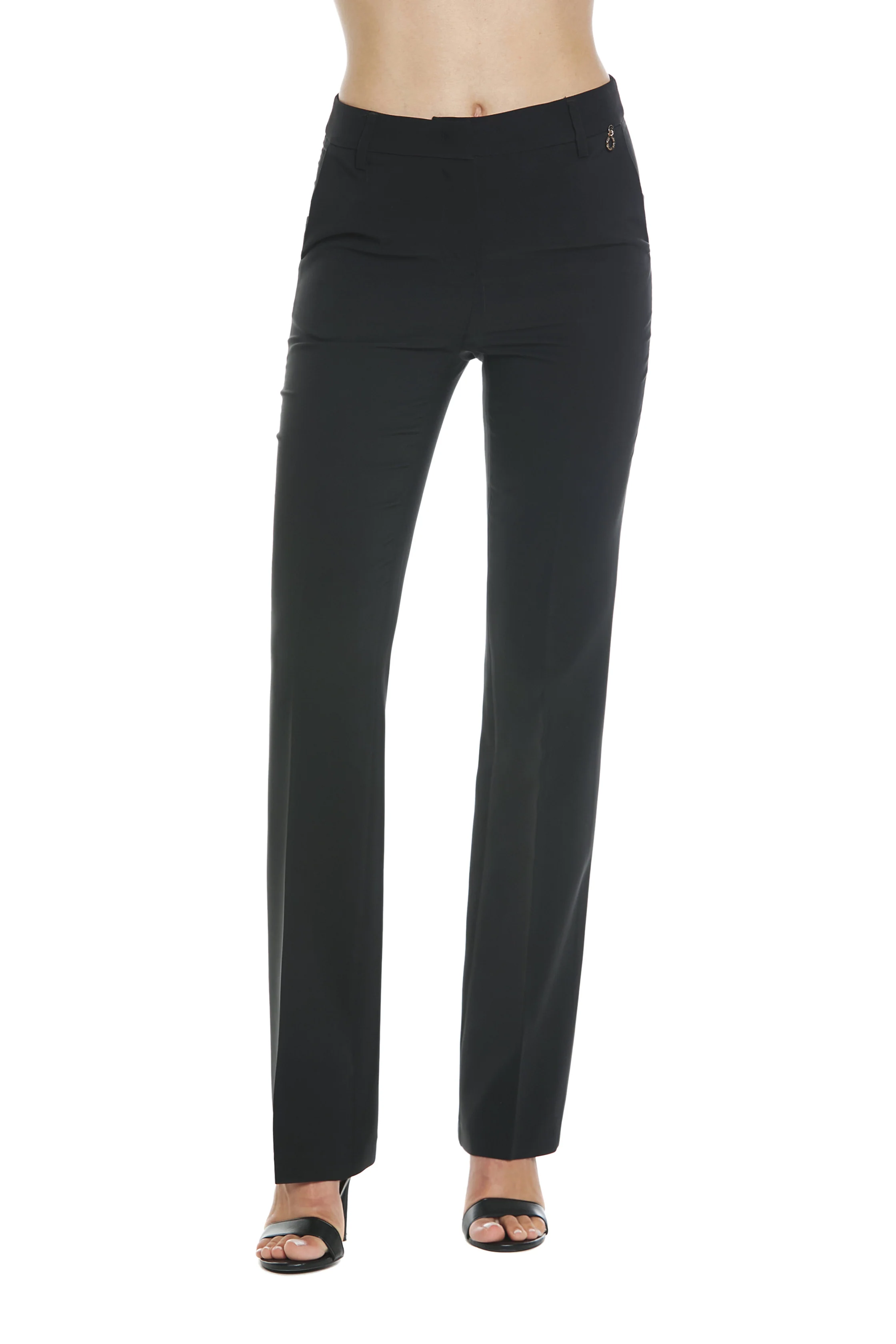 Pantalone CLOES vita alta con tasche filetto più francesi - Image 2