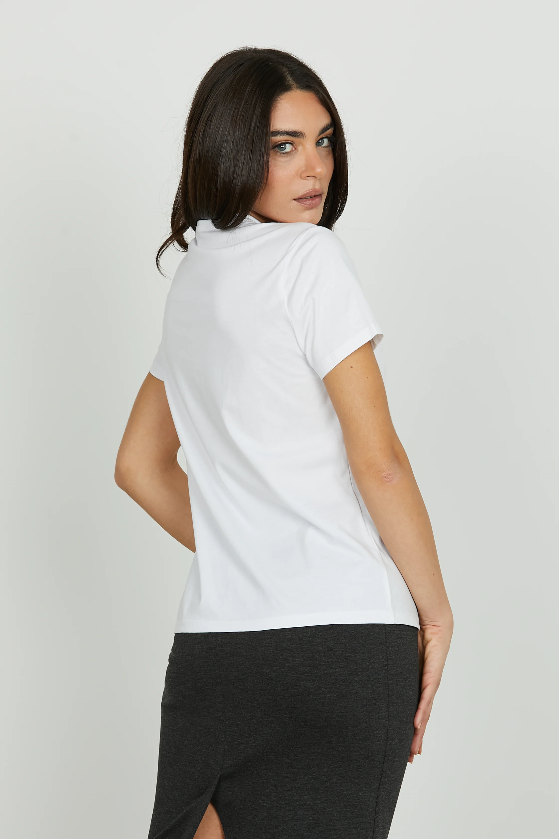 T-shirt OLIM mezza manicacon catena logo - Image 3
